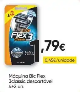 Froiz Máquina bic flex 3classic descartável promoção