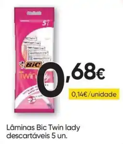 Froiz Lâminas bic twin lady promoção