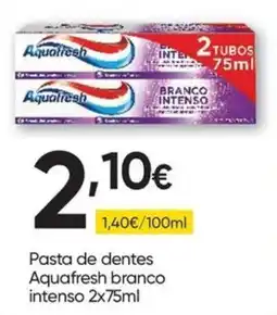 Froiz Pasta de dentes aquafresh branco intenso promoção