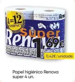 Froiz Papel higiênico renova super promoção