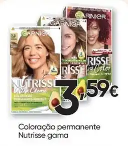 Froiz garnier coloração permanente nutrisse gama promoção