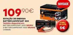 Roady estação de energia batteryjumpstart 500 promoção