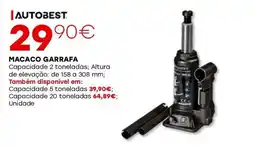 Roady macaco garrafa autobest promoção