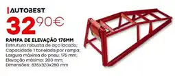 Roady Rampa de elevação 175mm promoção