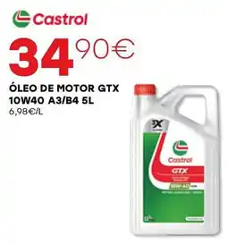 Roady Castrol óleo de motor gtx promoção