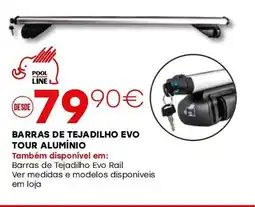 Roady Barras de tejadilho evo tour alumínio promoção
