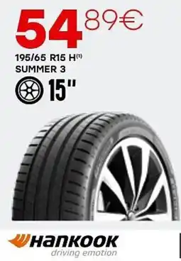Roady Hankook summer 3 promoção