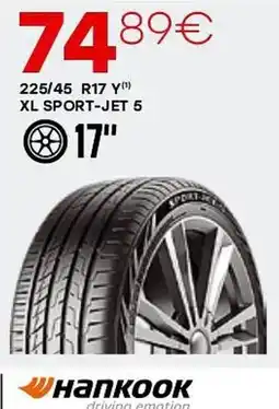 Roady Hankook xl sport-jet 5 promoção