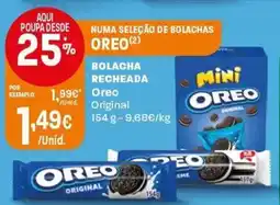 Intermarché Bolacha recheada oreo promoção