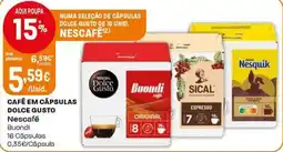 Intermarché Café em cápsulas dolce gusto nescafé promoção