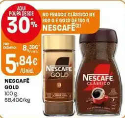 Intermarché Nescafé gold promoção