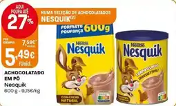 Intermarché Achocolatado em po nesquik promoção