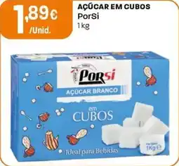 Intermarché Açúcar em cubos porsi promoção