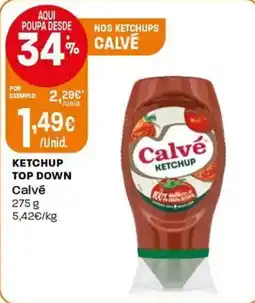 Intermarché Ketchup top down calvé promoção