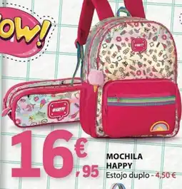 E.Leclerc Mochila happy promoção