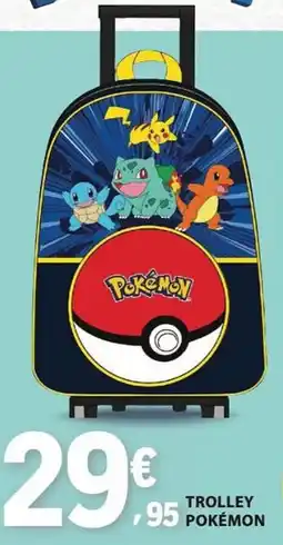 E.Leclerc Trolley Pokémon promoção