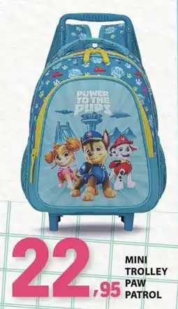 E.Leclerc mini trolley paw patrol promoção