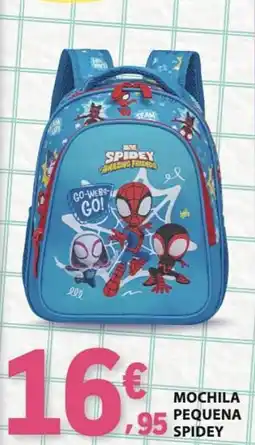 E.Leclerc Mochila pequena spidey promoção