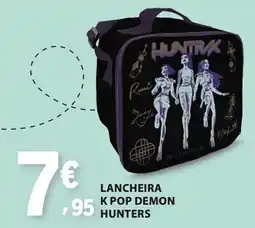 E.Leclerc Lancheira k pop demon hunters promoção