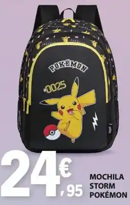 E.Leclerc Mochila storm pokemon promoção