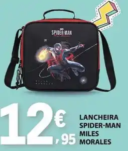 E.Leclerc Lancheira spider-man miles morales promoção