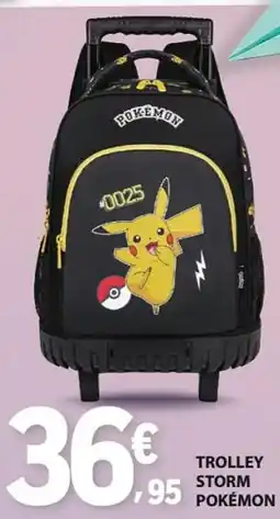E.Leclerc Trolley storm pokemon promoção