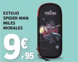 E.Leclerc Estojo spider-man miles morales promoção