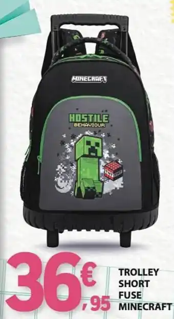 Trolley short fuse minecraft