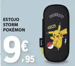 E.Leclerc Estojo storm pokemon promoção