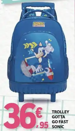 E.Leclerc Trolley gotta go fast sonic promoção