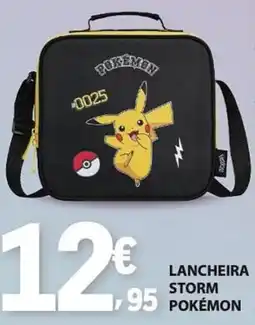 E.Leclerc Lancheira storm pokemon promoção