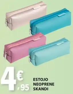 E.Leclerc Estojo neoprene skandi promoção