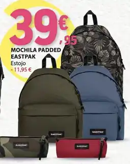 E.Leclerc Mochila padded eastpak promoção