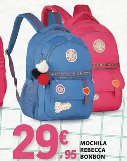 E.Leclerc Mochila rebecca bonbon promoção