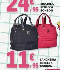 E.Leclerc mochila rebecca bonbon promoção