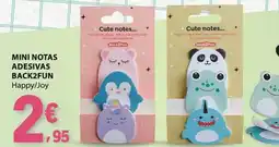 E.Leclerc Mini notas adesivas back2fun promoção