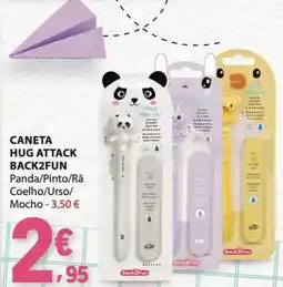 E.Leclerc Caneta hug attack back2fun promoção