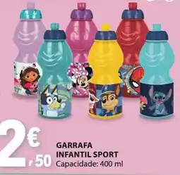 E.Leclerc GARRAFA INFANTIL SPORT promoção