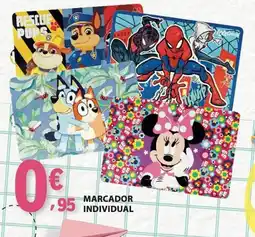 E.Leclerc Marcador individual promoção