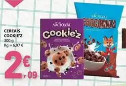E.Leclerc Cereais cookie'z promoção