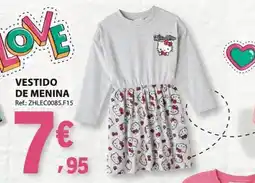 E.Leclerc Vestido de menina hello kitty promoção