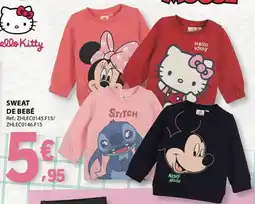 E.Leclerc Sweat de bebé promoção