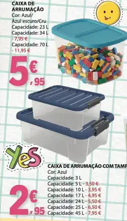 E.Leclerc Caixa de arrumação yes promoção