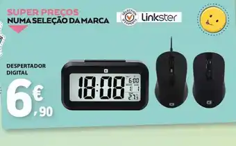 E.Leclerc Despertador digital linkster promoção
