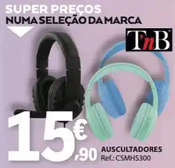 E.Leclerc Auscultadores t'nB promoção