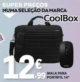 E.Leclerc Mala para portátil coolbox promoção