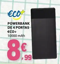 E.Leclerc Powerbank de 4 portas eco+ promoção