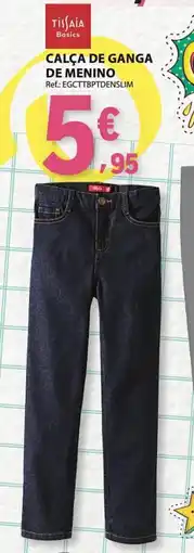 E.Leclerc Calça de ganga de menino promoção