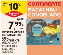Continente Bacalhau continente promoção