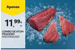 Continente Lombo de atum pequeno descongelado promoção